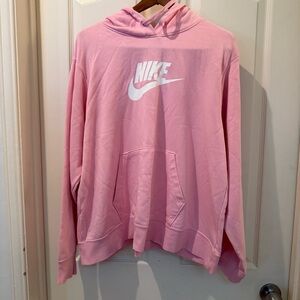 Nike Light Pink Pullover Hoodie